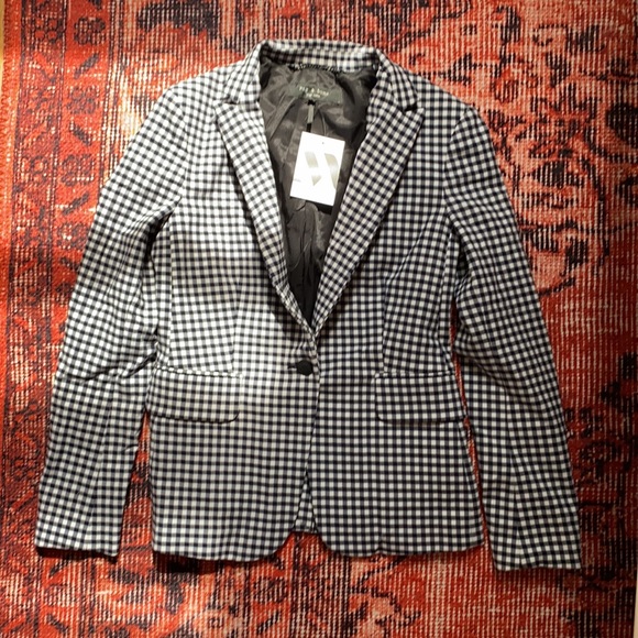 Rag & Bone Archer Gingham Plaid Blazer - Picture 5 of 8